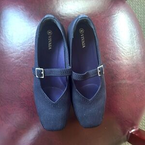 VIVAIA Navy Blue Women's Flats